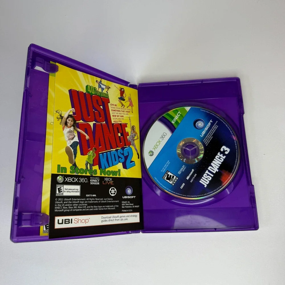 Just Dance 3 Xbox 360 Kinect‎ Video Game Dance Off Fun